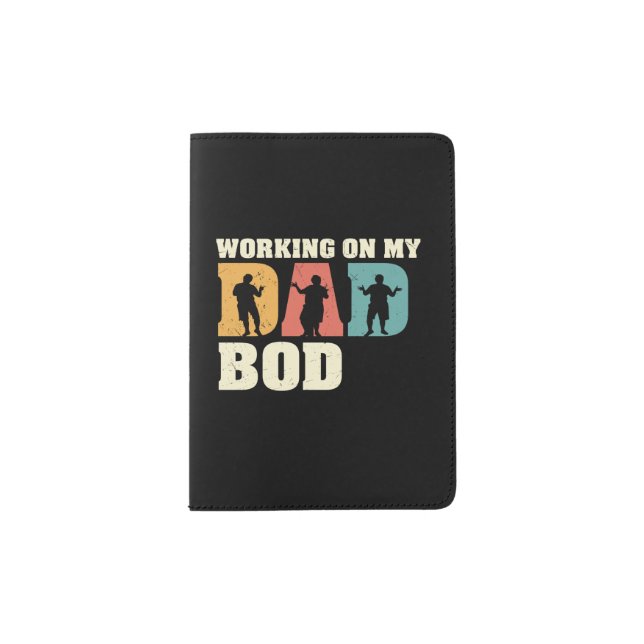 Design Working On My Dad Passport Holder (Front)