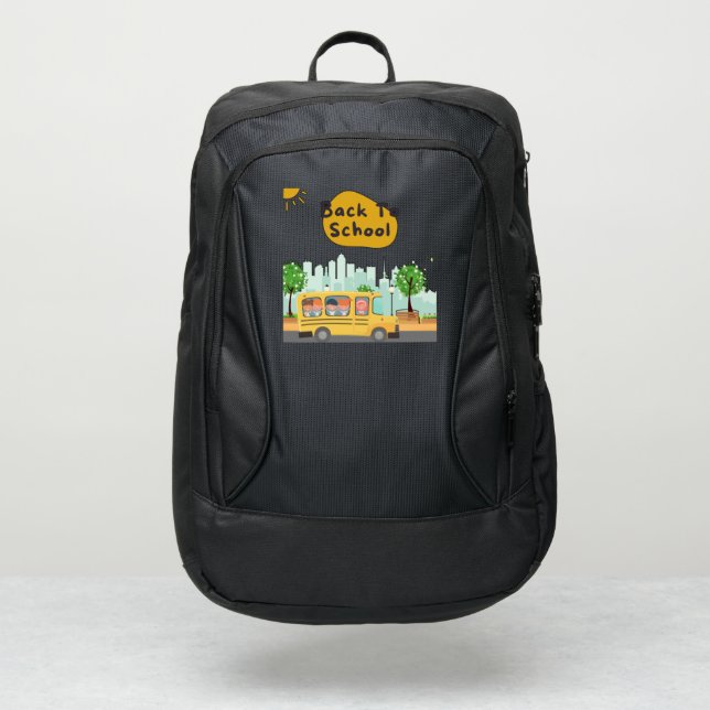 Design Your Backpack with Zazzle Easy-to-Use Tool (Front)