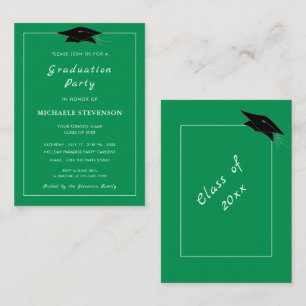 Design Your Colors Graduation Invitations Example