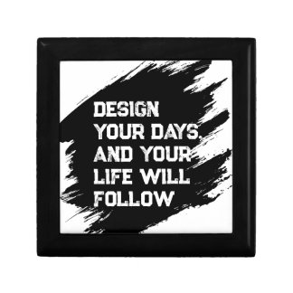 Design your days... gift box