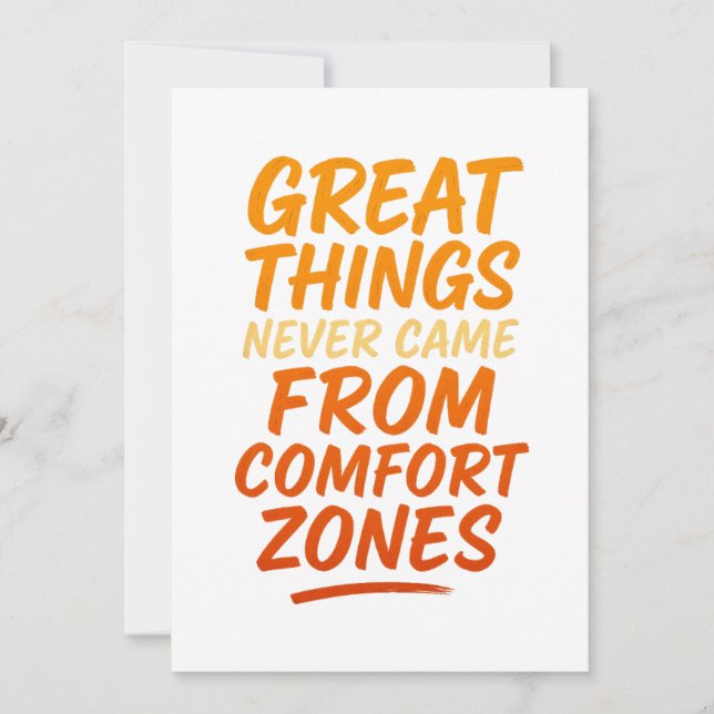 Design Your Destiny – Motivational Typography Invitation (Front)