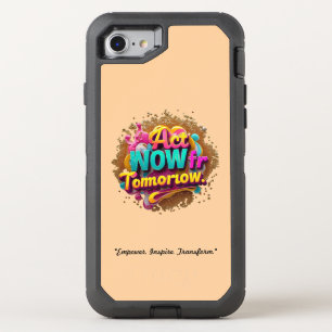 "Design Your Destiny" OtterBox Defender iPhone SE/8/7 Case