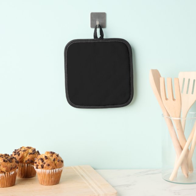 Design Your Dream - Creative Expression Black Pot Holder (Insitu(Hanging))