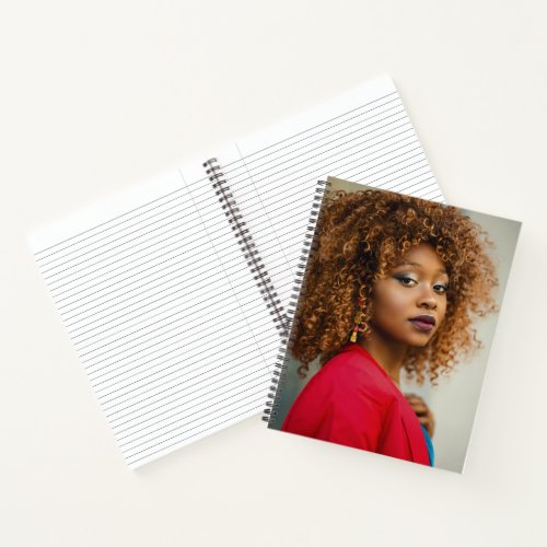 Design Your Dream Custom Photo Spiral Notebook