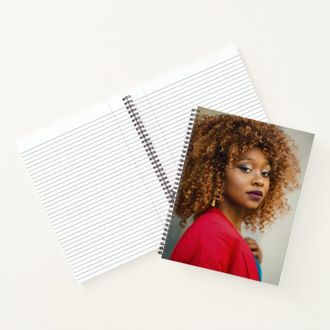 Design Your Dream Custom Photo Spiral Notebook (Inside)