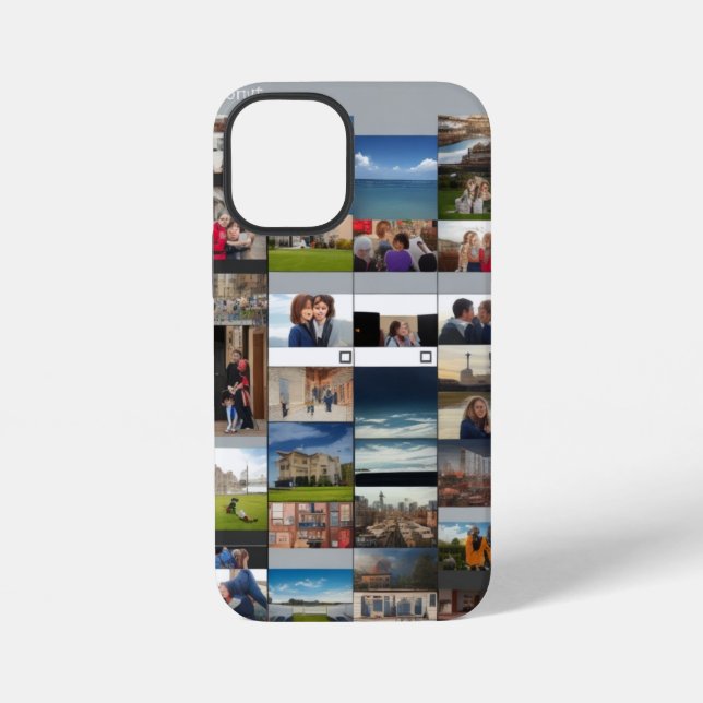  Design Your Dream Customizable Photo Collage iPhone Case (Back)