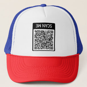 Design Your Funny QR Code Hat Example
