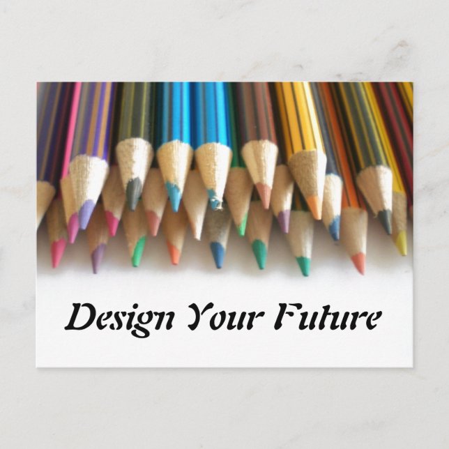 Design Your Future Postcard (Front)