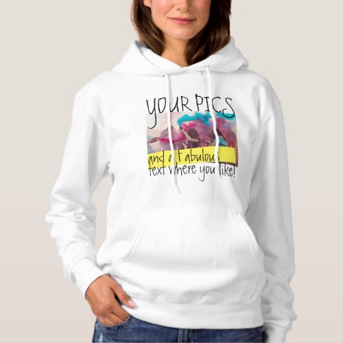 Design your Hoodie Personalized Photo Sweatshirt