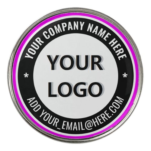 Design Your Logo and Text Branded Golf Ball Marker