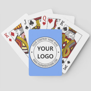 Design Your Logo and Text Branded Playing Cards