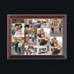 Design Your Own 10 Photo Collage Award Plaque<br><div class="desc">Customize your own personal photography. You can make this custom product for special occasions like weddings,  birthdays,  Christmas,  Holidays,  Memorials,  Graduation,  Anniversaries and more. It can also be given as a gift to your best friend,  close friend,  family,  and relatives.</div>