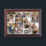 Design Your Own 10 Photo Collage Award Plaque<br><div class="desc">Customize your own personal photography. You can make this custom product for special occasions like weddings, birthdays, Christmas, Holidays, Memorials, Graduation, Anniversaries and more. It can also be given as a gift to your best friend, close friend, family, and relatives.</div>
