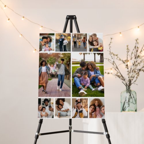 Design Your Own 10 Photo Collage Foam Board