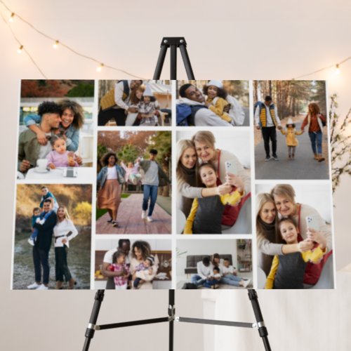 Design Your Own 10 Photo Collage Foam Board