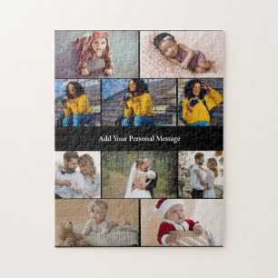 Design Your Own 10 Photo Collage Jigsaw Puzzle