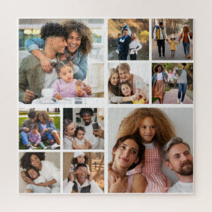 Design Your Own 10 Photo Collage Jigsaw Puzzle