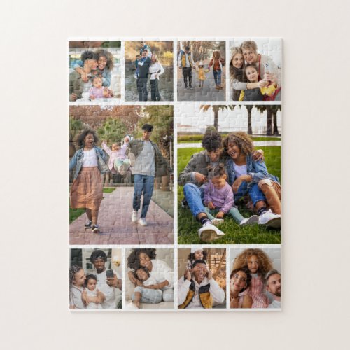 Design Your Own 10 Photo Collage Jigsaw Puzzle