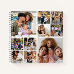 Design Your Own 10 Photo Collage Notebook