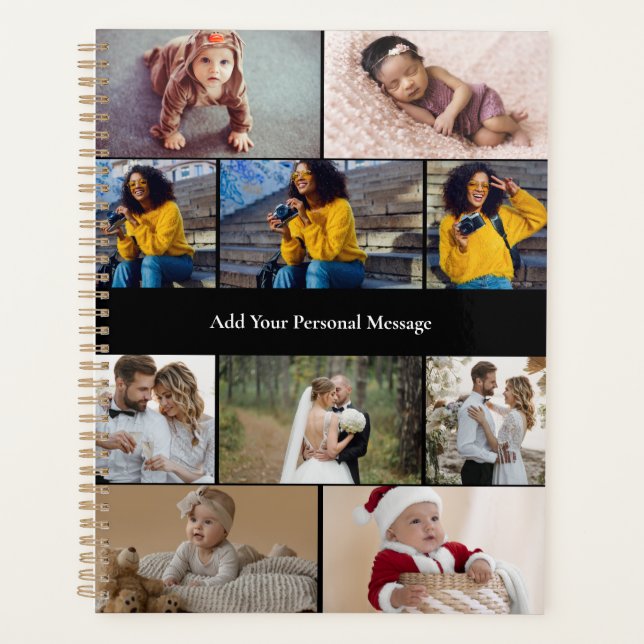 Design Your Own 10 Photo Collage Planner (Front)