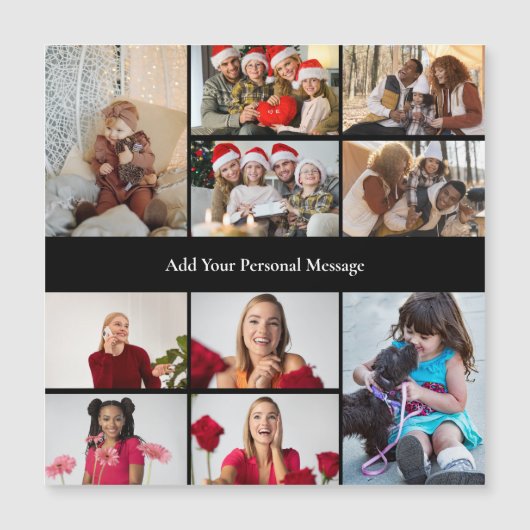 Design Your Own 10 Photo Collage Poster (Front)