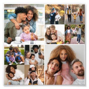 Design Your Own 10 Photo Collage Print