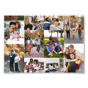 Design Your Own 10 Photo Collage Print