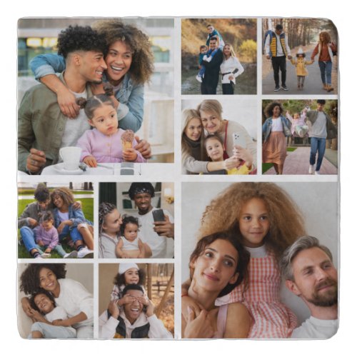 Design Your Own 10 Photo Collage Trivet