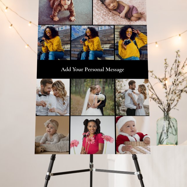 Design Your Own 11 Photo Collage Foam Board (In Situ (Stand))