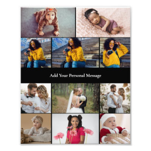 Design Your Own 11 Photo Collage Print