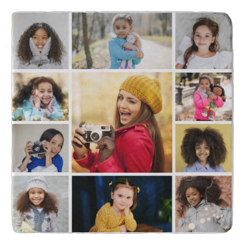 Design Your Own 11 Photo Collage Trivet