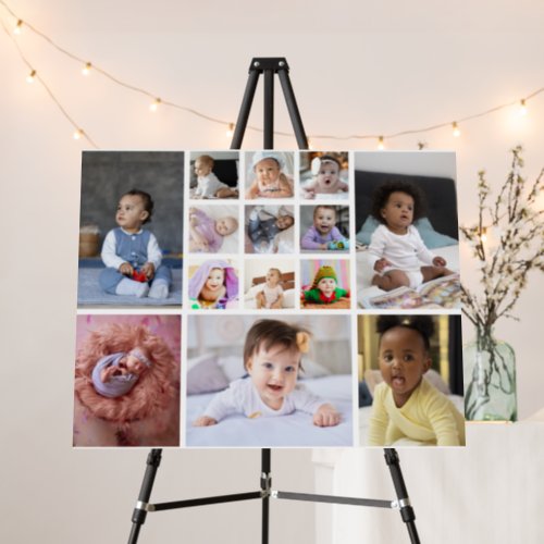 Design Your Own 14 Photo Collage Foam Board