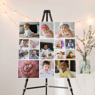 Design Your Own 15 Photo Collage Foam Board
