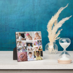 Design Your Own 15 Photo Collage Plaque