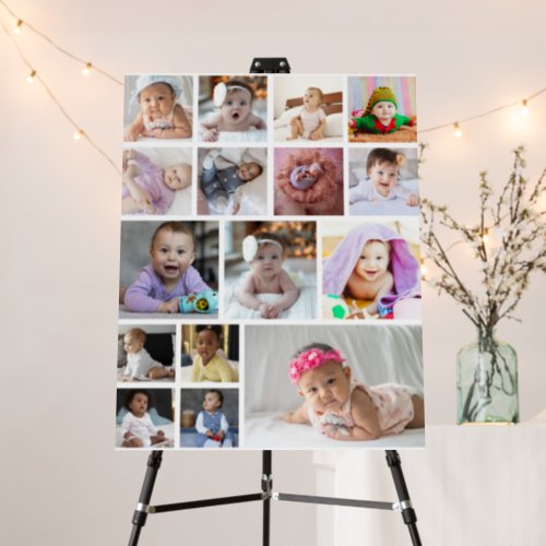 Design Your Own 16 Photo Collage  Foam Board