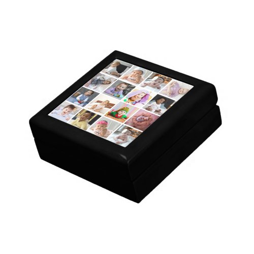 Design Your Own 16 Photo Collage Gift Box