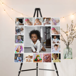 Design Your Own 17 Photo Collage Foam Board