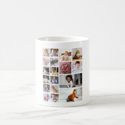 Design Your Own 18 Photo Collage  Coffee Mug