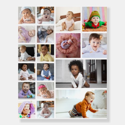 Design Your Own 18 Photo Collage  Foam Board