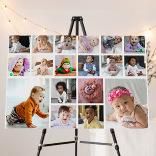 Design Your Own 18 Photo Collage Foam Board