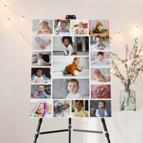 Design Your Own 19 Photo Collage  Foam Board