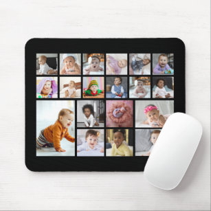 Design Your Own 19 Photo Collage  Mouse Pad