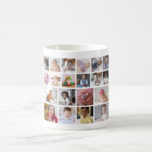 Design Your Own 20 Photo Collage  Coffee Mug