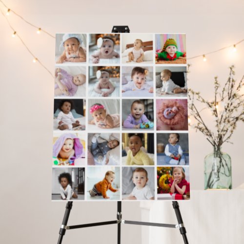 Design Your Own 20 Photo Collage  Foam Board