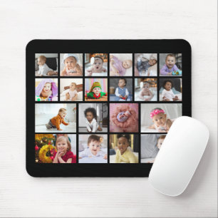 Design Your Own 20 Photo Collage Mouse Pad
