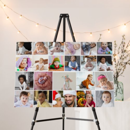 Design Your Own 22 Photo Collage Foam Board