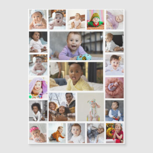 Design Your Own 22 Photo Collage Framed Art