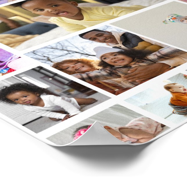 Design Your Own 22 Photo Collage Poster