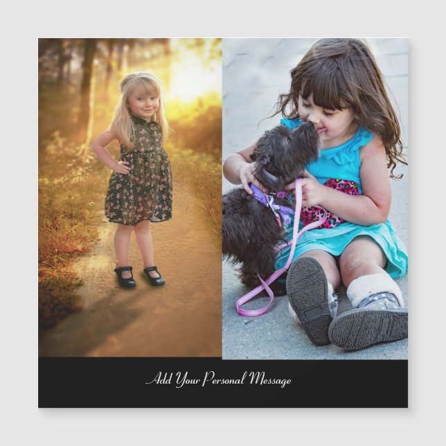 Design Your Own 2 Photo Collage (Front)