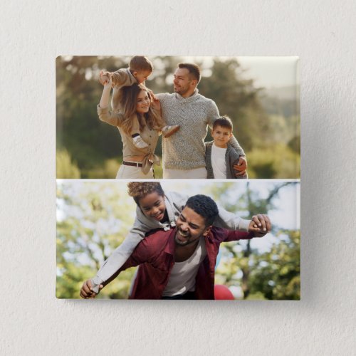 Design Your Own 2 Photo Collage Button